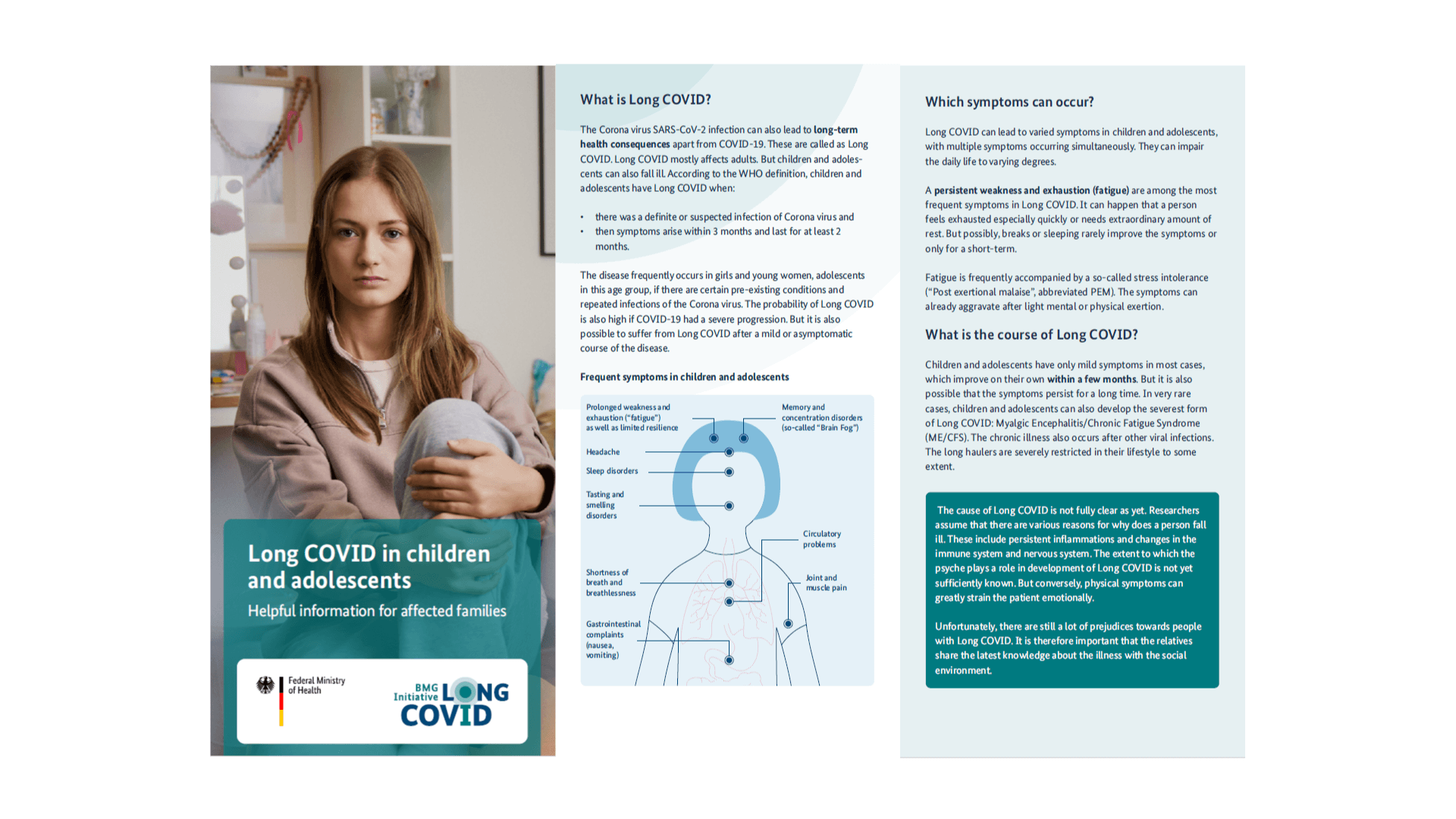 Flyer: Helpful information for affected families