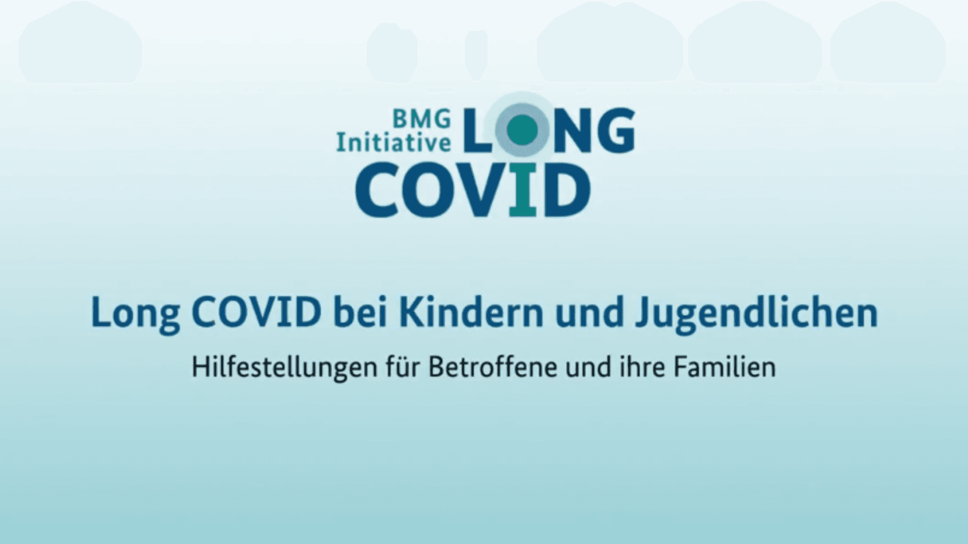 Grafik: Vorschaubild Informationsfilm Long COVID bei Kindern und Jugendlichen - Informationen für Betroffene